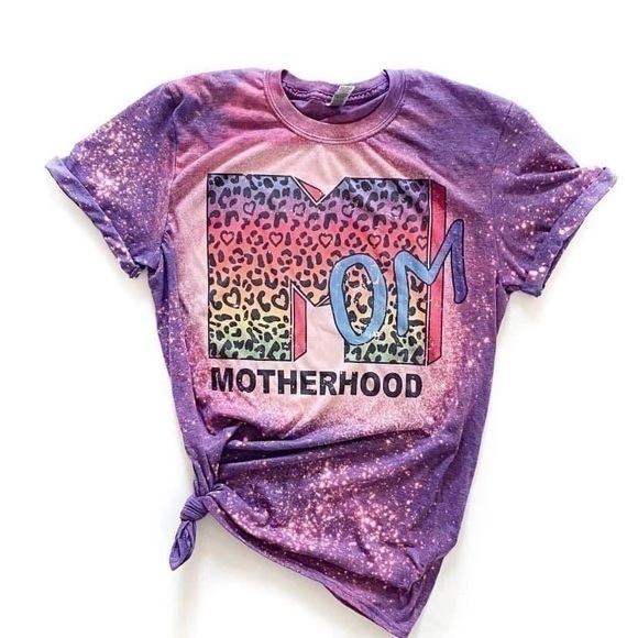 Tops - Sublimated Women’s Mom Motherhood Tshirt